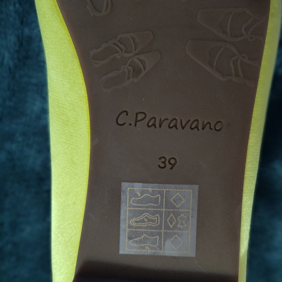 C.Paravano Ballet Flats | Square Toe Shoes | Bow Slip Ons | Ballet Shoes for Wom - Picture 2 of 7